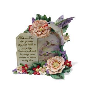 Hamilton Collection Lena Liu HUMMINGBIRD MEMORIAL Frame A Love So Dear